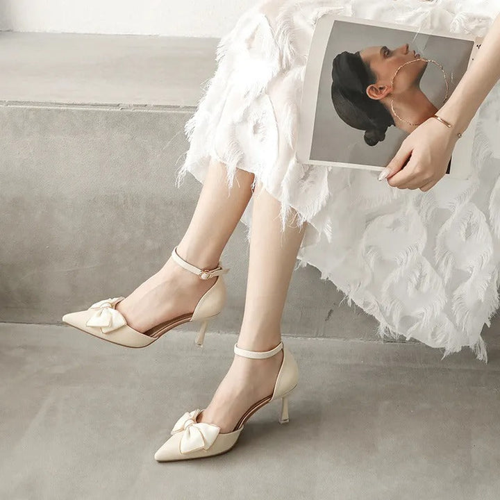 Elegante damesschoenen met strikdetail - Clarisse