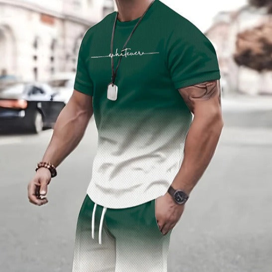 Sportief herensetje in moderne urban stijl ademende stof - Mauro