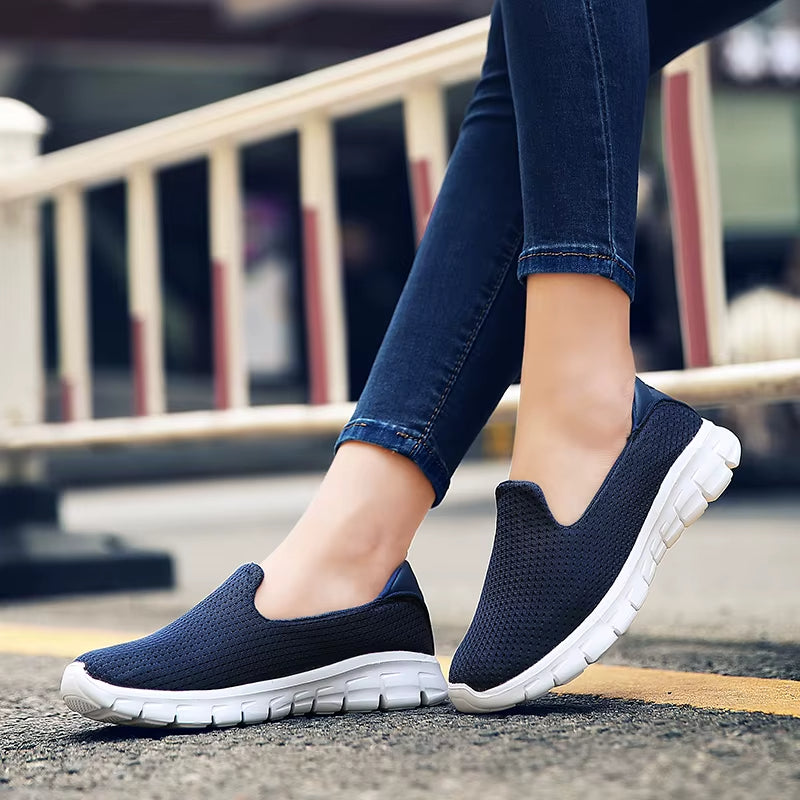 Damesschoenen met ademende mesh en flexibele zool - Lara