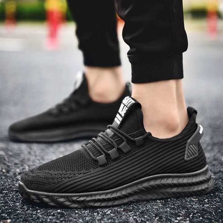 Ademende herentrainers van mesh in casual stijl - Elias