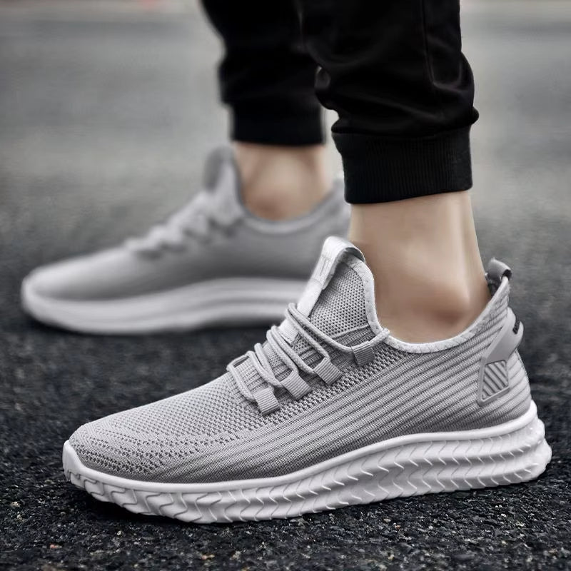 Ademende herentrainers van mesh in casual stijl - Elias