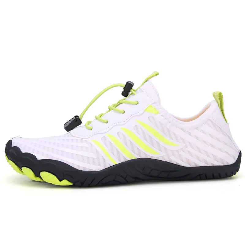Ademende herenschoenen in aquastijl van mesh - Damien