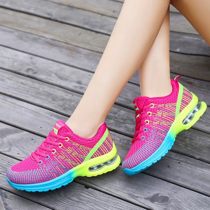 Damesschoenen van ademend mesh met luchtzool - Monica