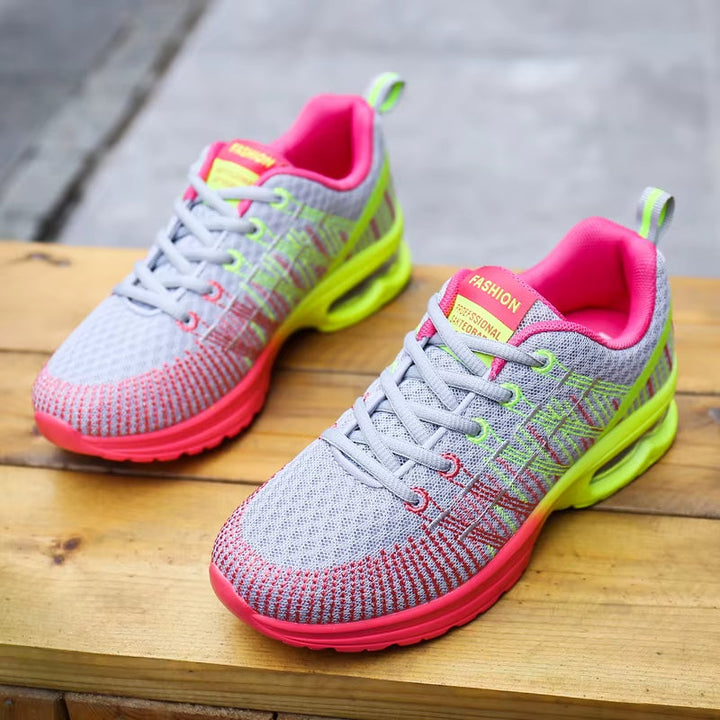 Damesschoenen van ademend mesh met luchtzool - Monica