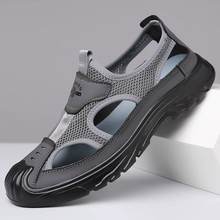 Herensandalen met ademend gaas en ergonomische zool - Rodrigo