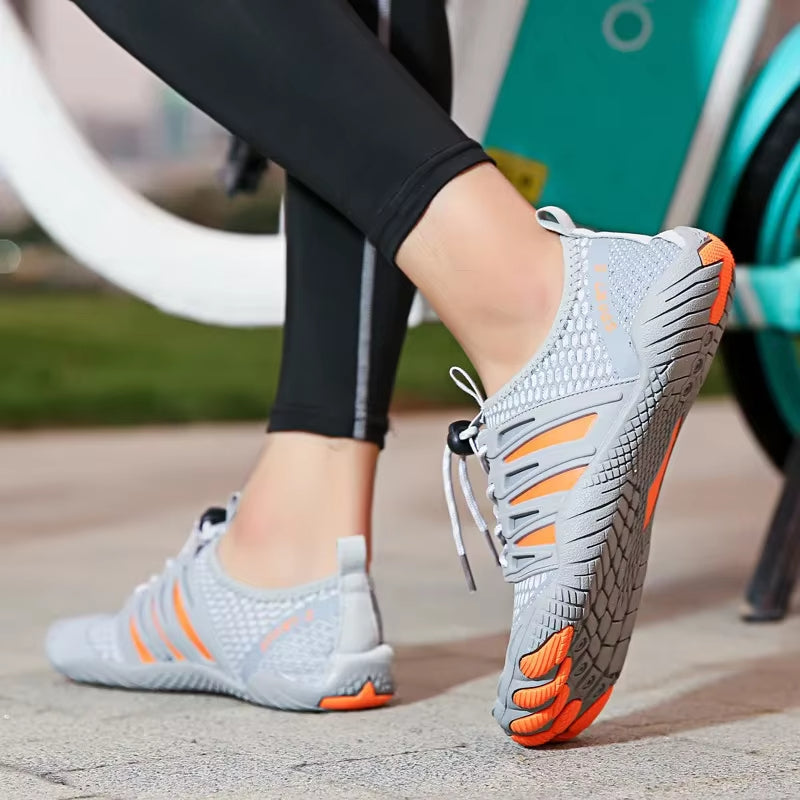 Sneldrogende unisex gympen in elektrisch blauw - Alven