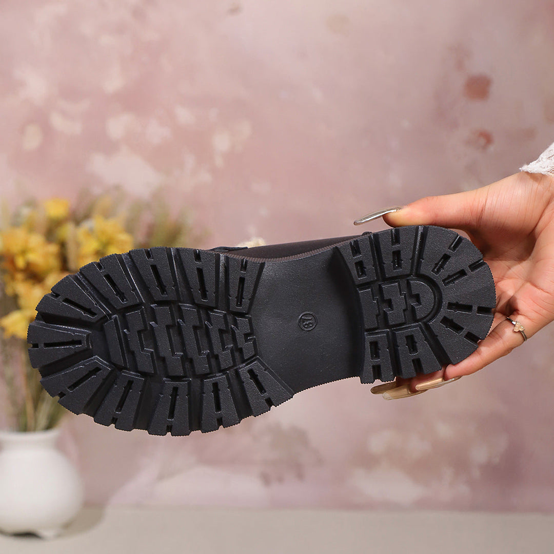 Damesschoenen met pluche voering en stevige zool - Elira