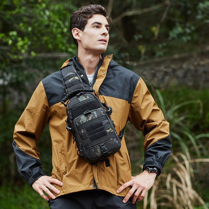 Multifunctionele herentas in camouflage - Nicolas