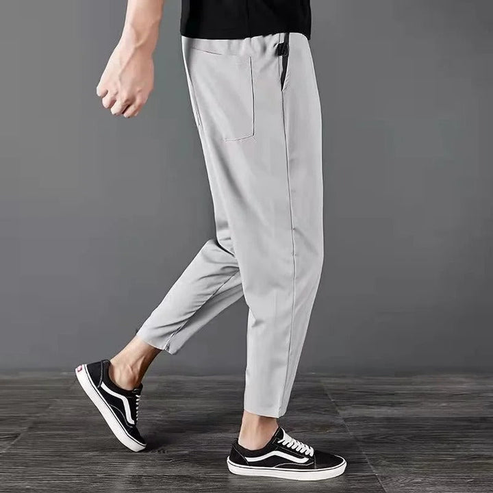 Korte herenbroek in licht, relaxed fit-materiaal - Mateo