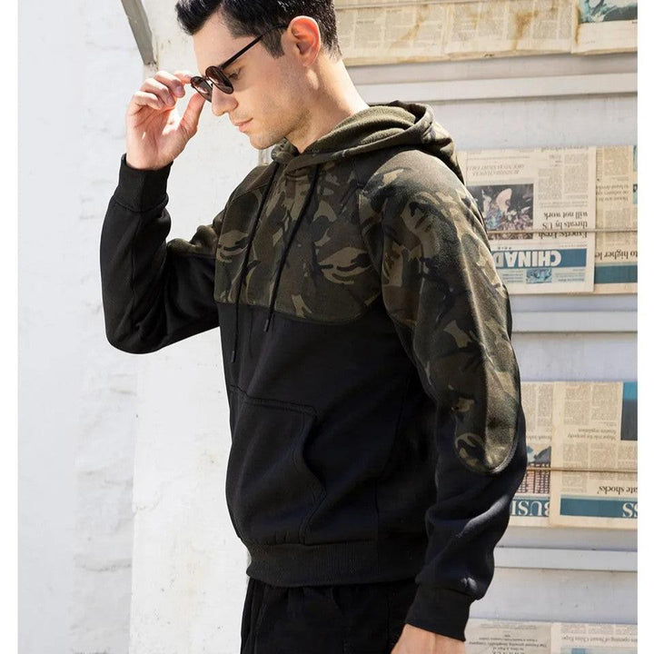 Zack - Heren Camouflage Fleece Pullover