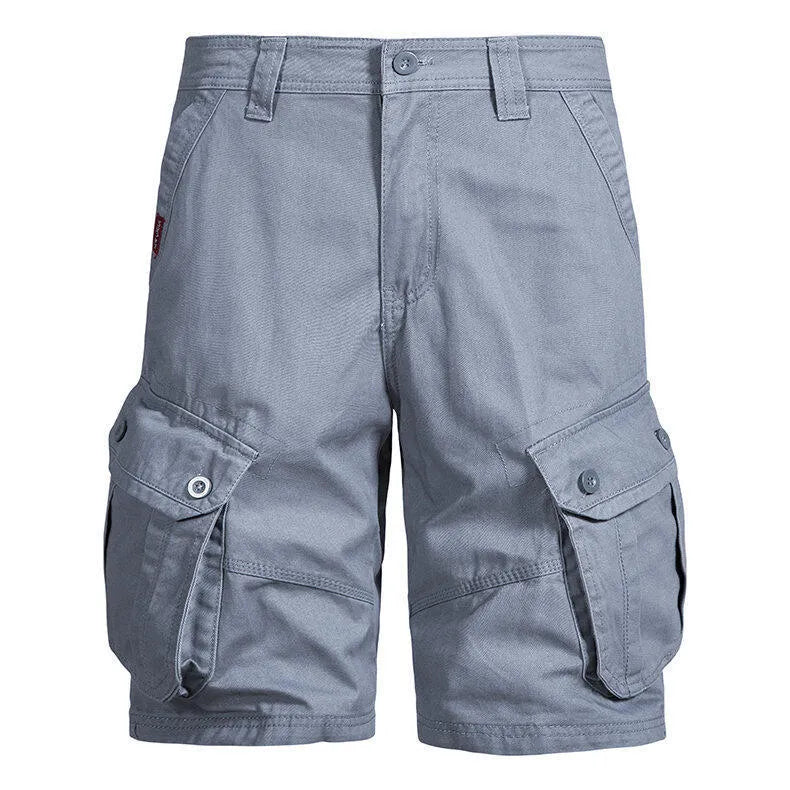 Vrijetijdsshort met cargozak voor heren - Jason