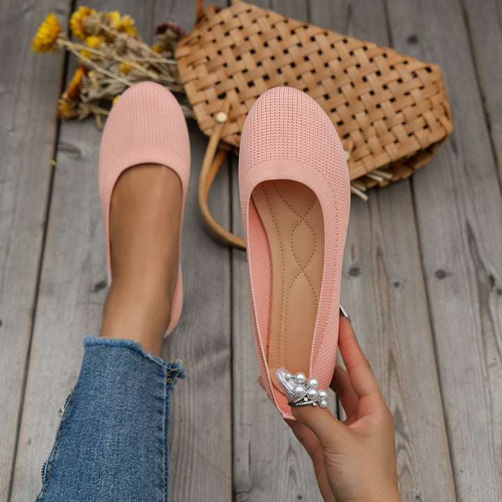 Flexibele gebreide damesschoenen met casual stijl - Renata