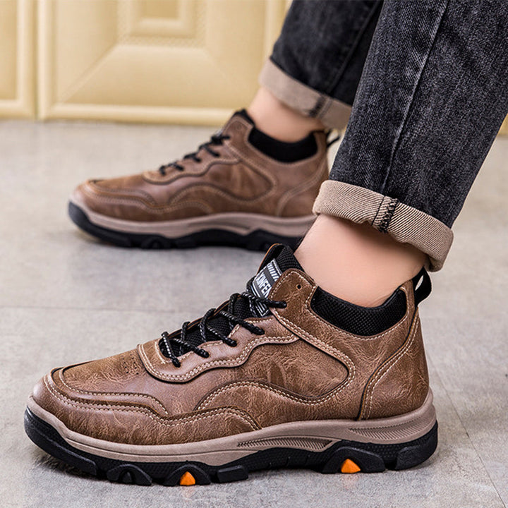 Herenpantoffels met wollige voering - Darel