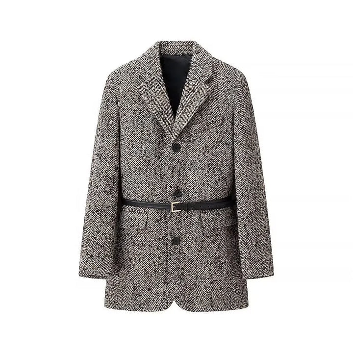 Losse blazerjas met ceintuur voor dames - Rosalinde
