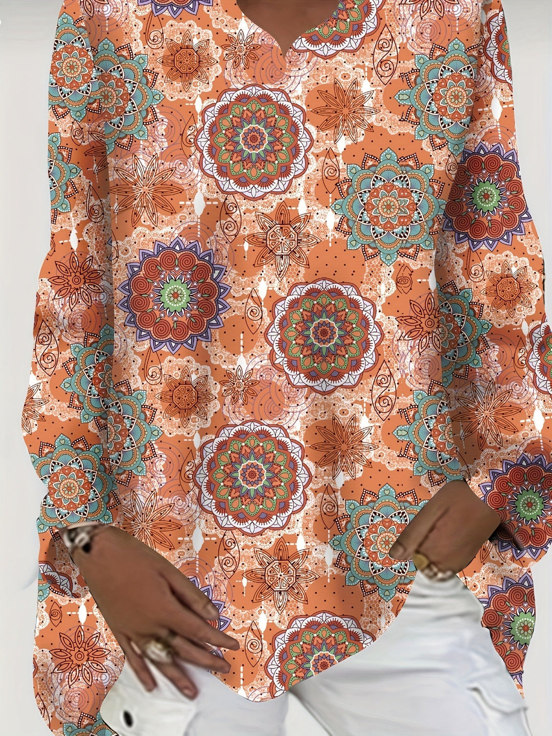 Marissa - Plus size boho top