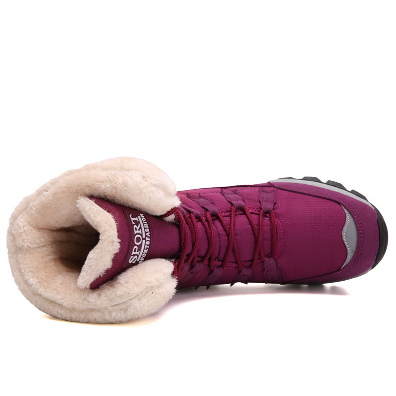 Waterdichte dames snowboots met warme voering - Isolde