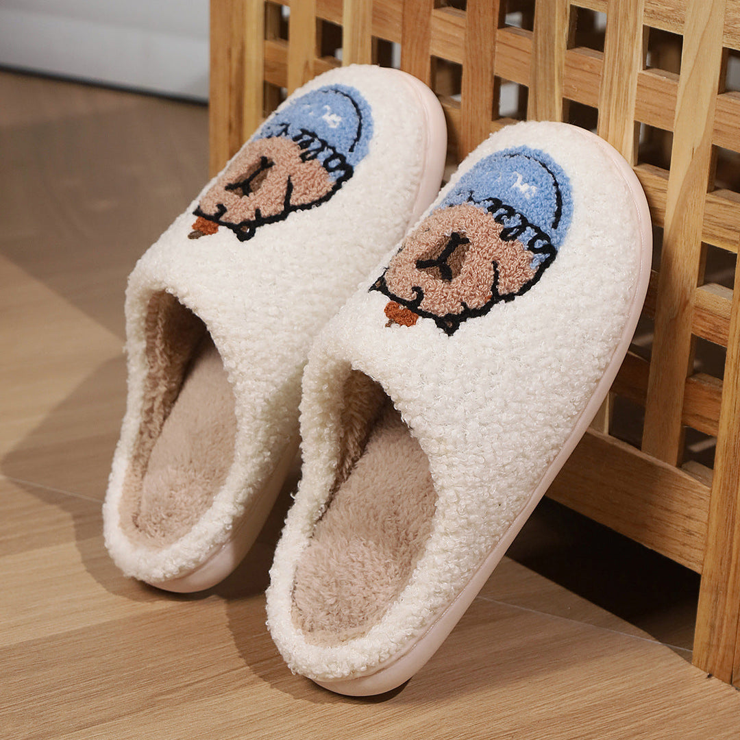 Schattige Katoenen Capibara Slippers