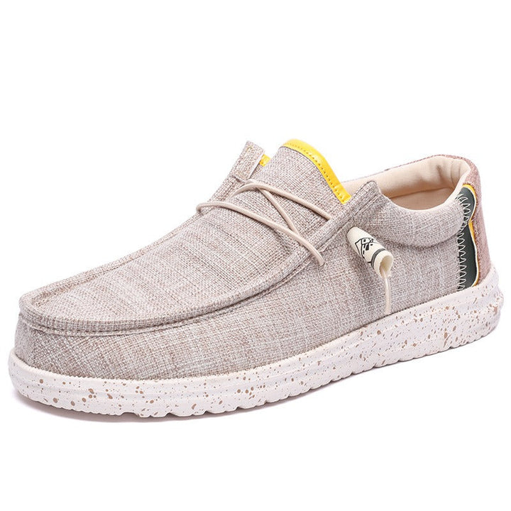 Heren casual loafers ademend canvas slip-on stijl - Mateo