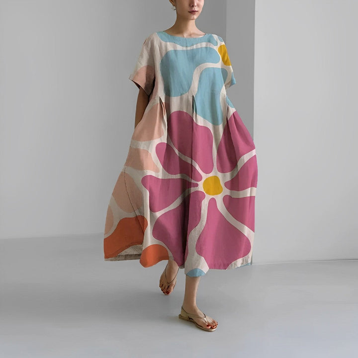 Katarina - Boho bloemenjurk voor een stijlvolle verschijning