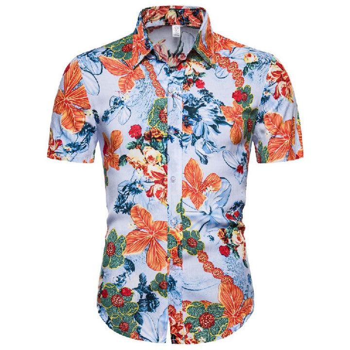 Casual vakantie overhemd voor mannen met print