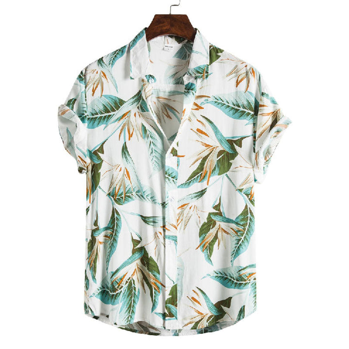 Casual vakantieshirt met print voor mannen