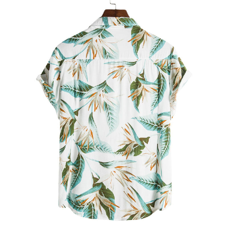 Casual vakantieshirt met print voor mannen