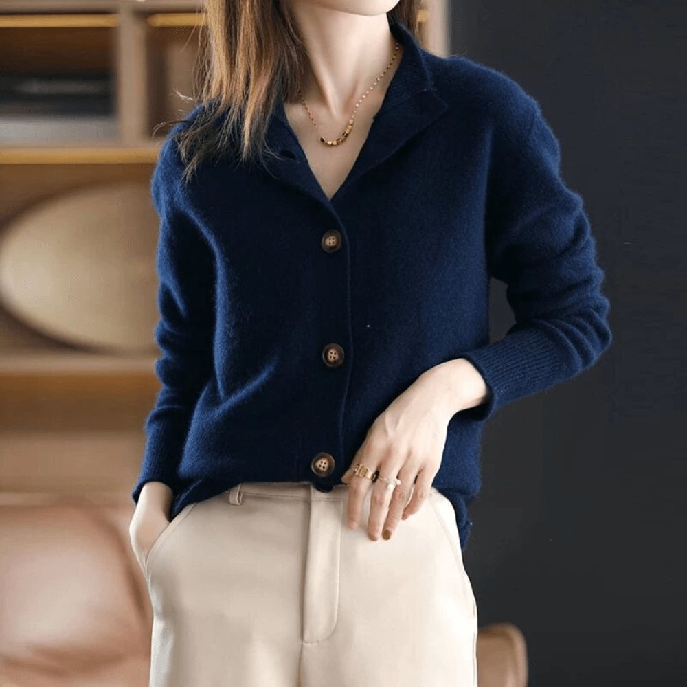 Anika - Elegante Gebreide Cardigan