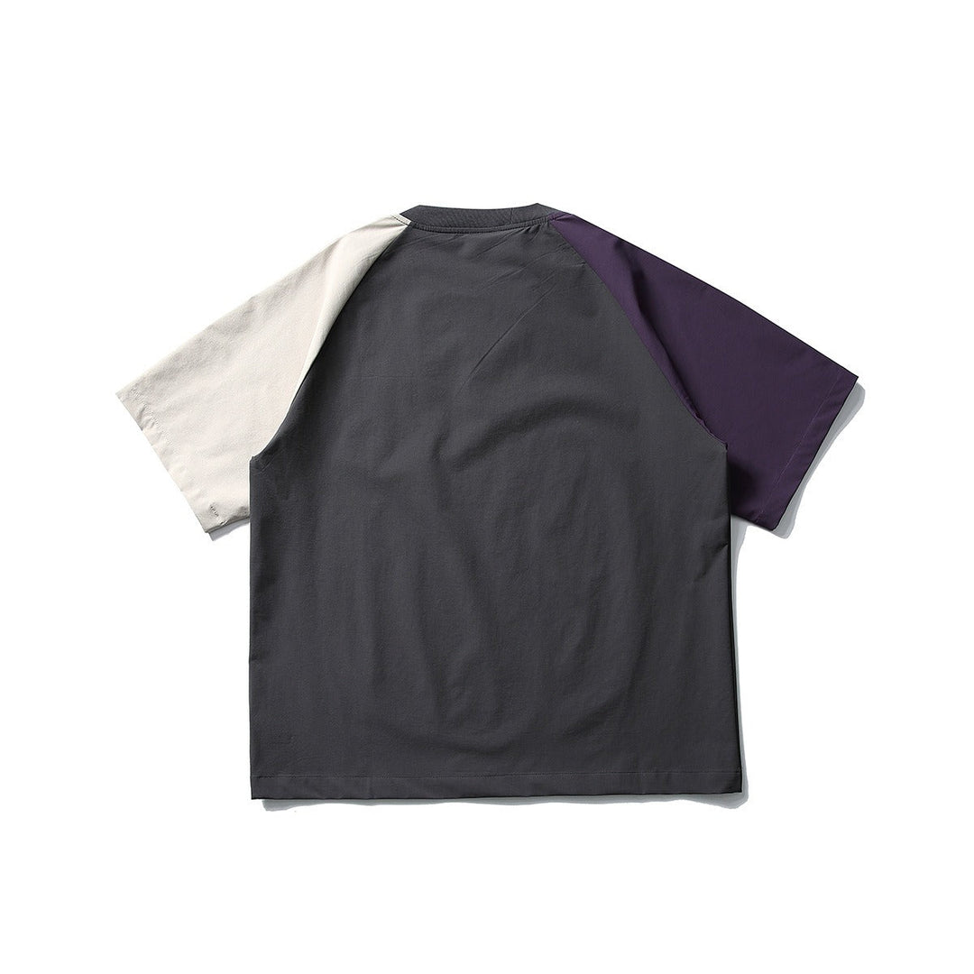 Heren-T-shirt met raglanmouwen in sneldrogende technische stof - Bruno