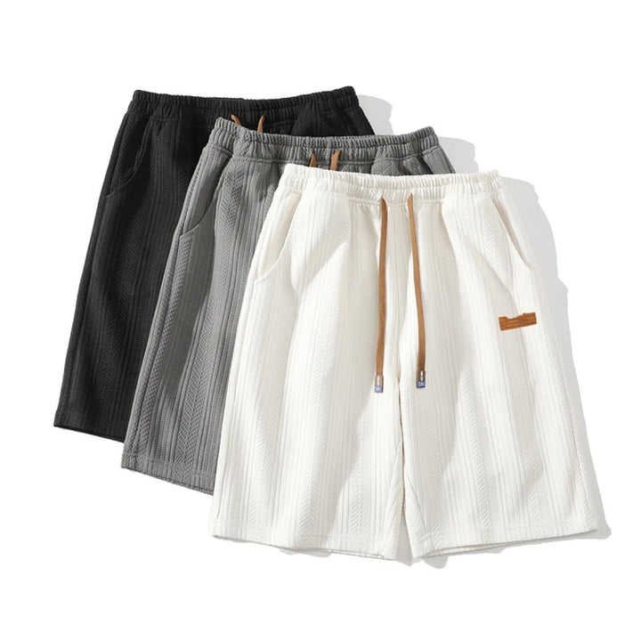 Gebreide casual sportshort voor heren - Gasbi