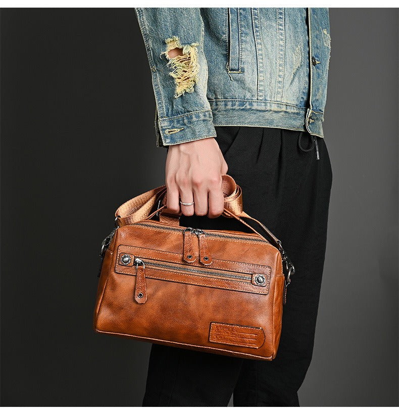 Mannen handtas van synthetisch leer compact urban design - Laurent