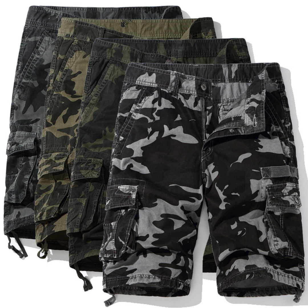 Camouflage cargo shorts voor heren - Tito