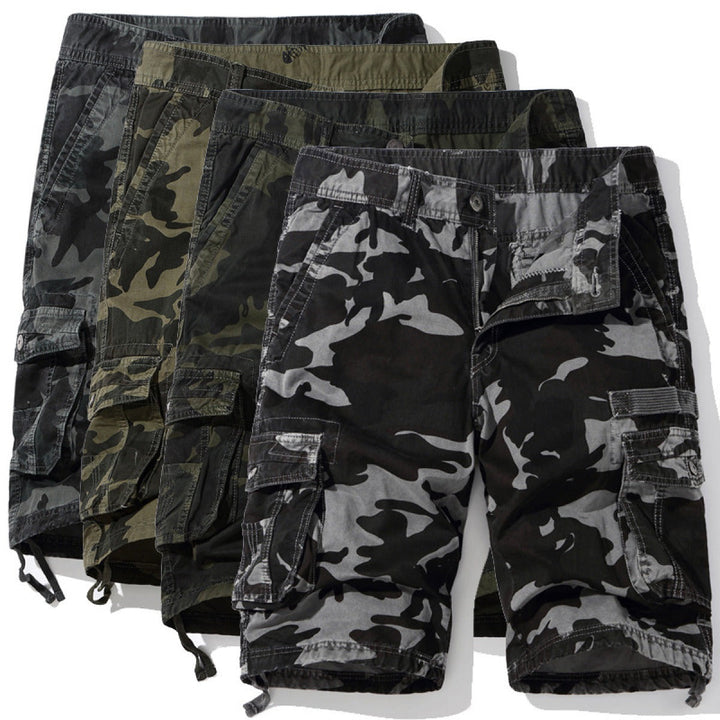 Camouflage cargo shorts voor heren - Tito