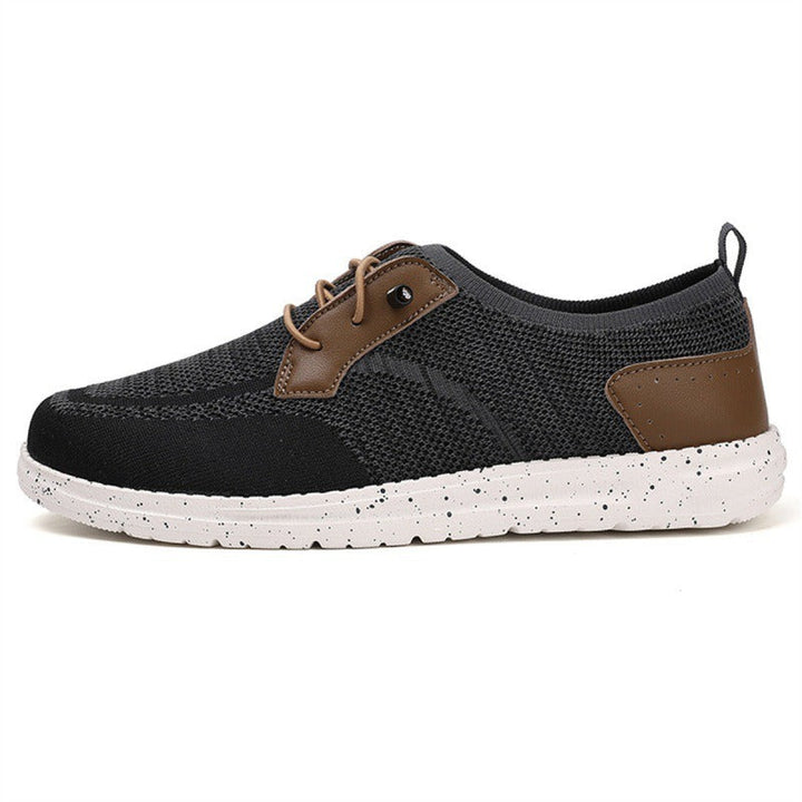 Herensportschoenen van ademende stof met synthetische details - Henrik