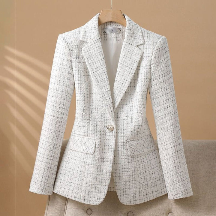 Damesblazer met geruit patroon - Melissa