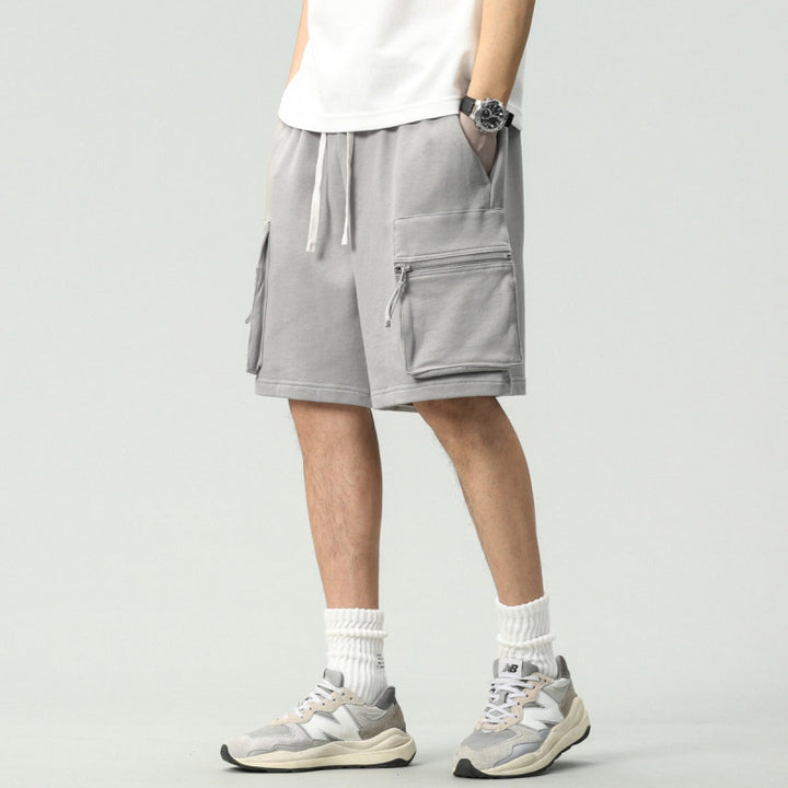 Cargo shorts voor heren in stretch katoen - Milo