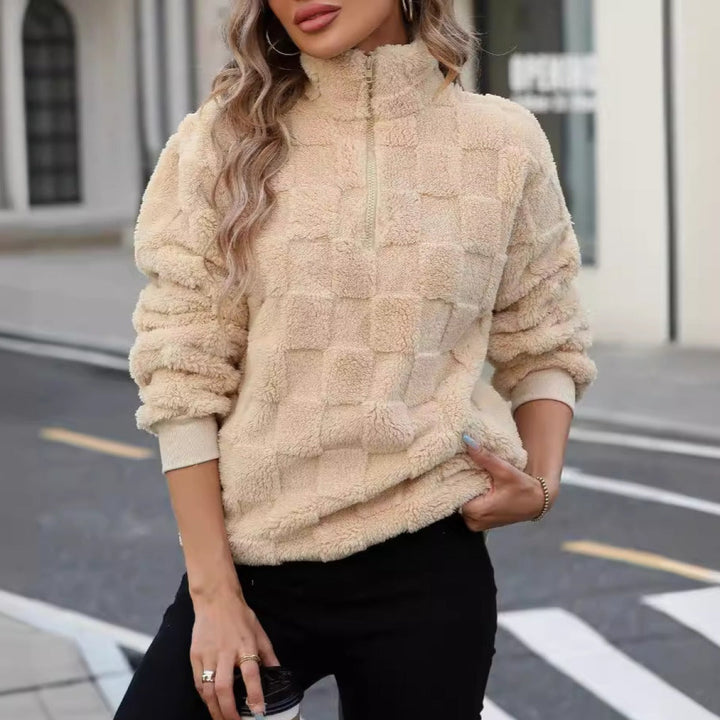 Fleece coltrui met ritssluiting - Noémie