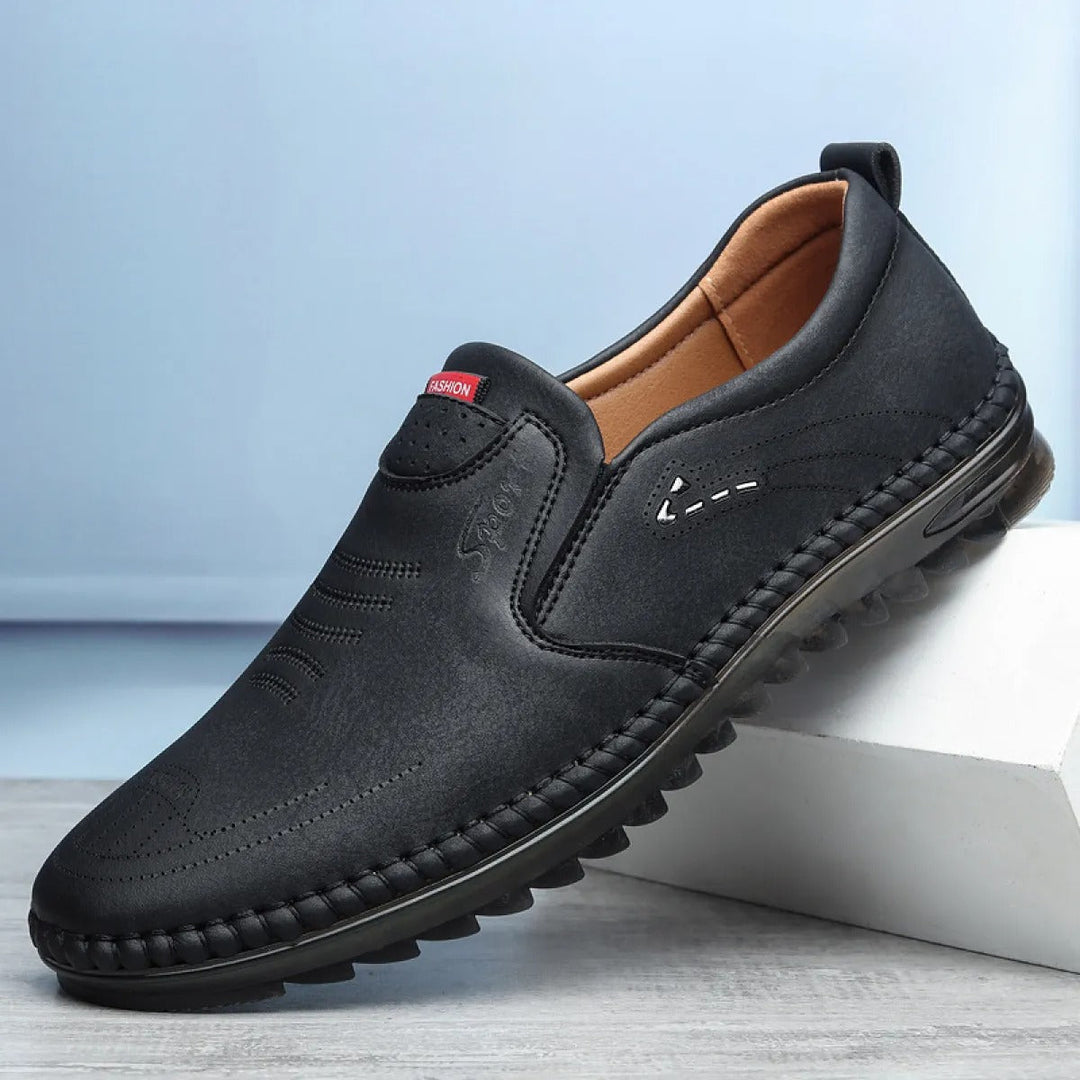 Mannen casual mocassin stijl schoenen van synthetisch leer - Teun