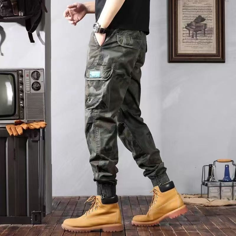 Camouflage herenbroek met meerdere zakken - Viktor
