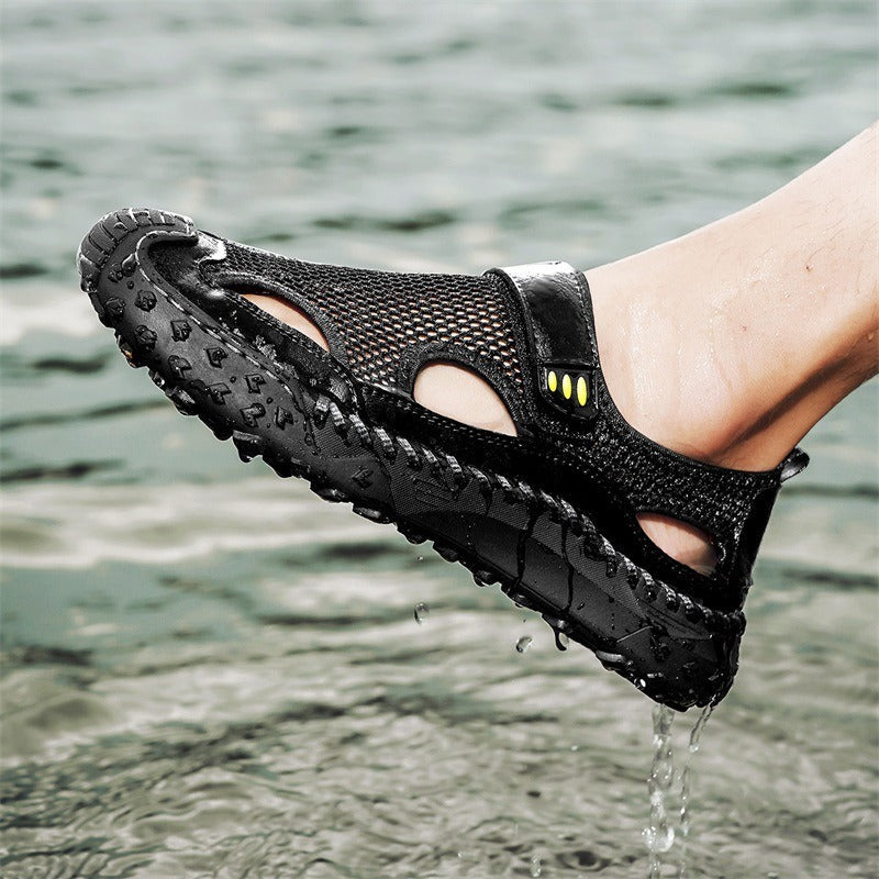 Herensandalen met ademend mesh in sportieve stijl - Rurik
