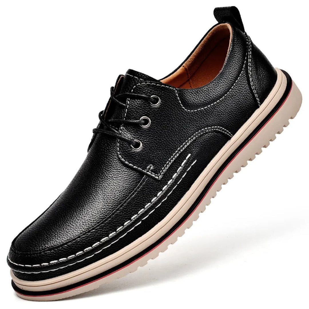 Kunstleren herenschoenen met antislipzool - Eduardo
