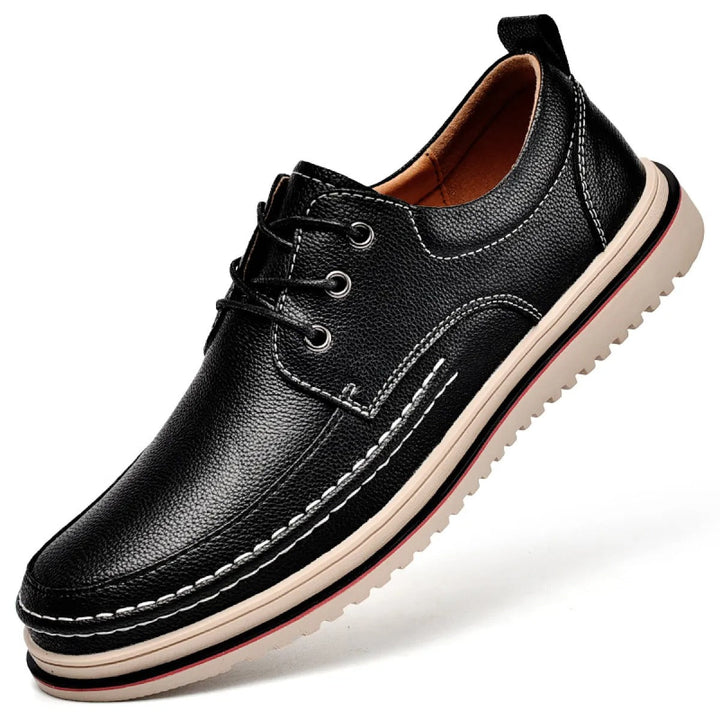 Kunstleren herenschoenen met antislipzool - Eduardo