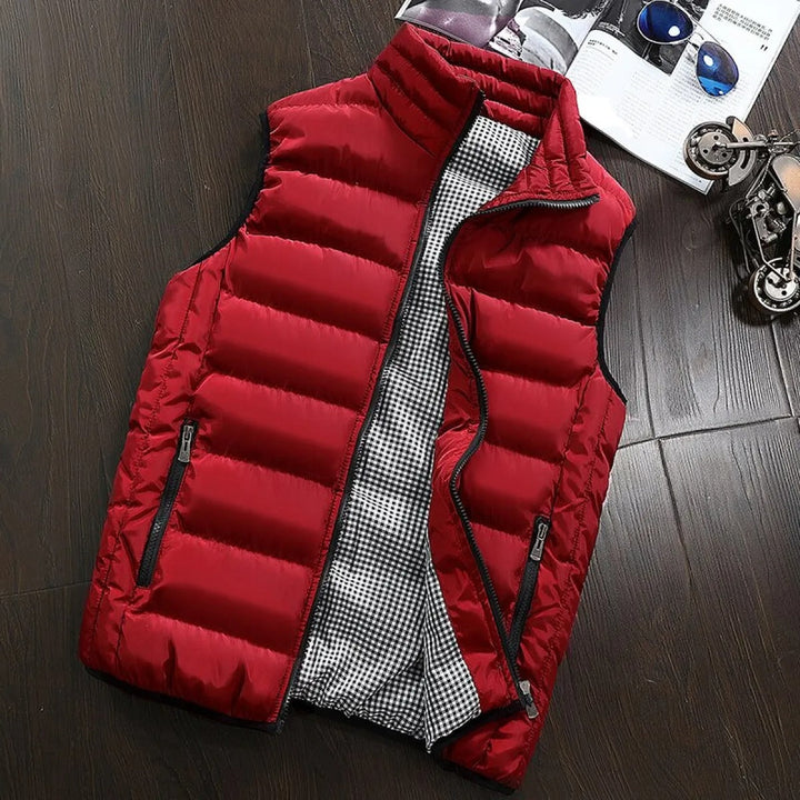 Gewatteerd herengilet zonder mouwen - Dariel