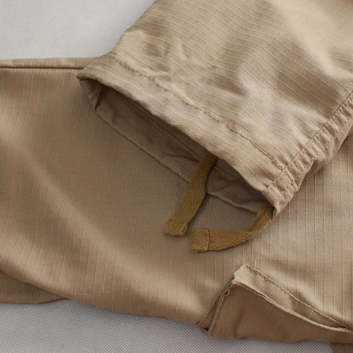 Katoenen cargo herenbroek met meerdere zakken - Kellan