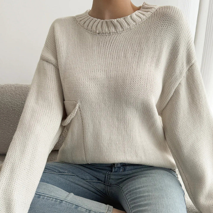 Gebreide oversized trui voor dames - Pereira