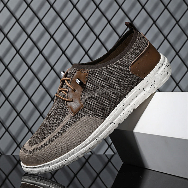 Herensportschoenen van ademende stof met synthetische details - Henrik