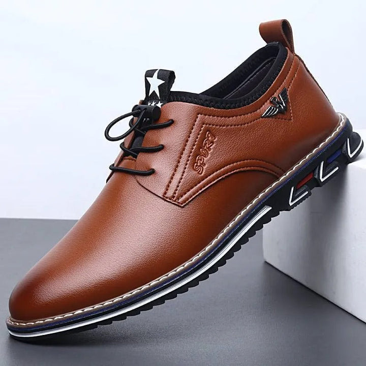 Casual herenschoenen in synthetisch leer urban design - Mauro