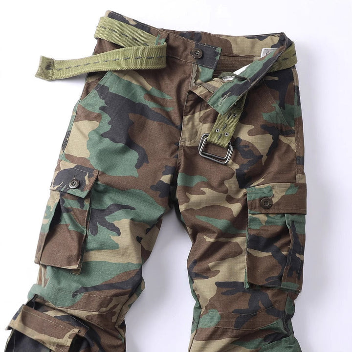 Tactische katoenen camouflage cargobroek voor heren - Lars