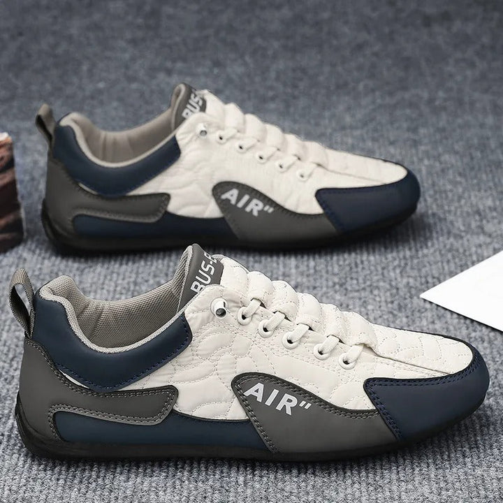 Herentrainers met contrasterende details en flexibele zool - Bastien