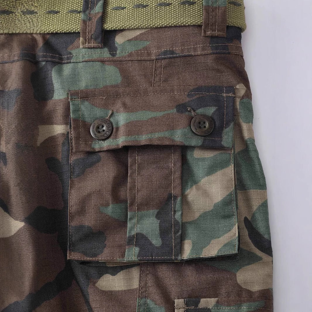 Tactische katoenen camouflage cargobroek voor heren - Lars