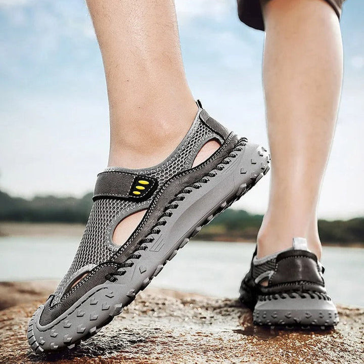 Herensandalen met ademend mesh in sportieve stijl - Rurik